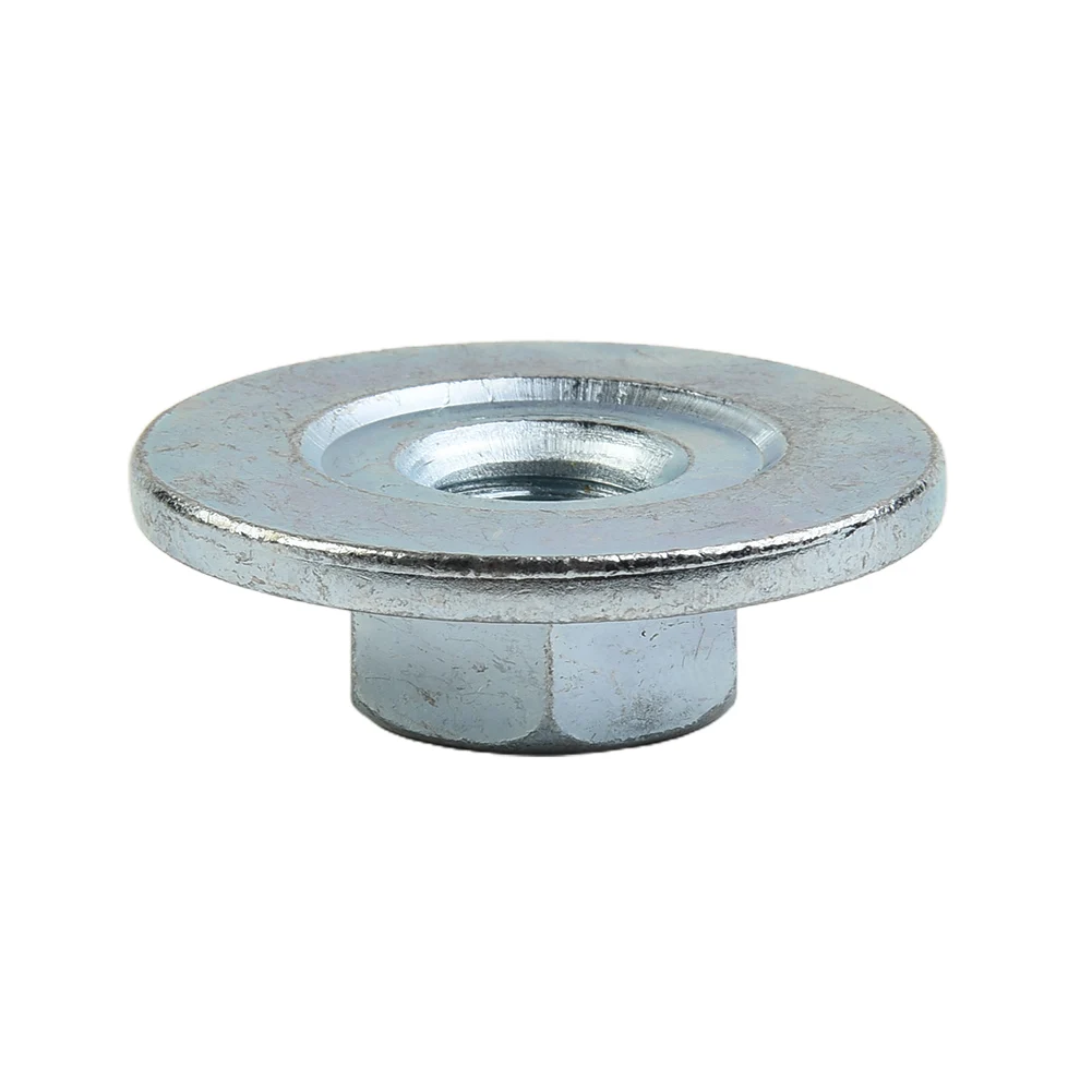 

1Pcs M 14 Thread Pressure Plate Hexagon Flange Nut Angle Grinder Disc Quick Change Locking Flange Nut Electric Tool Accessories