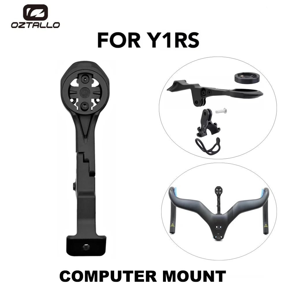 

OZTALLO For Y1RS CCY1 Integrated Handlebar Computer Mount Compatible With Gopro/GPS/Garmin/Bryton/Wahoo Aluminum Alloy