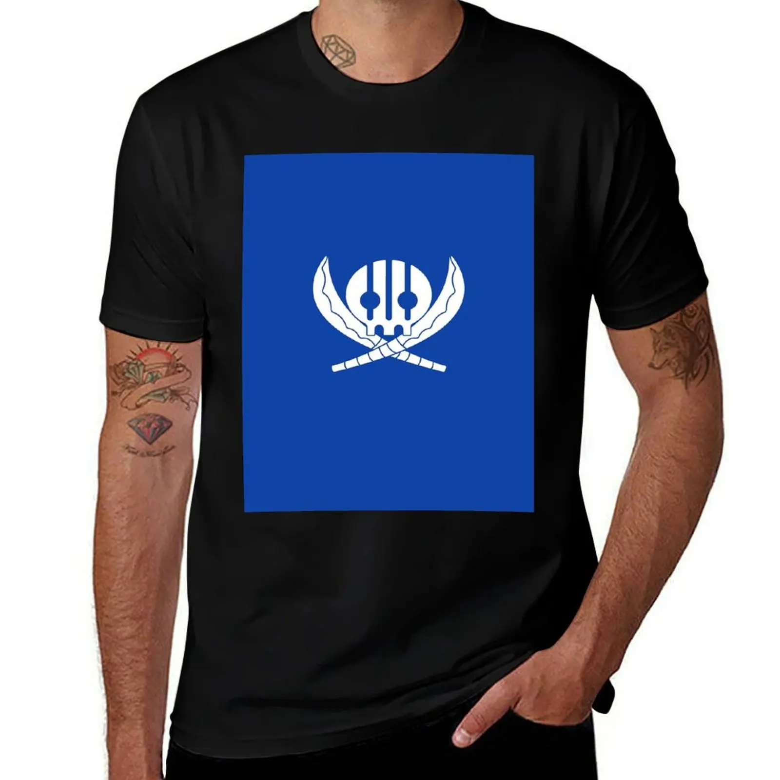 

Killer Jolly Roger T-Shirt blue lock cute tops men clothings