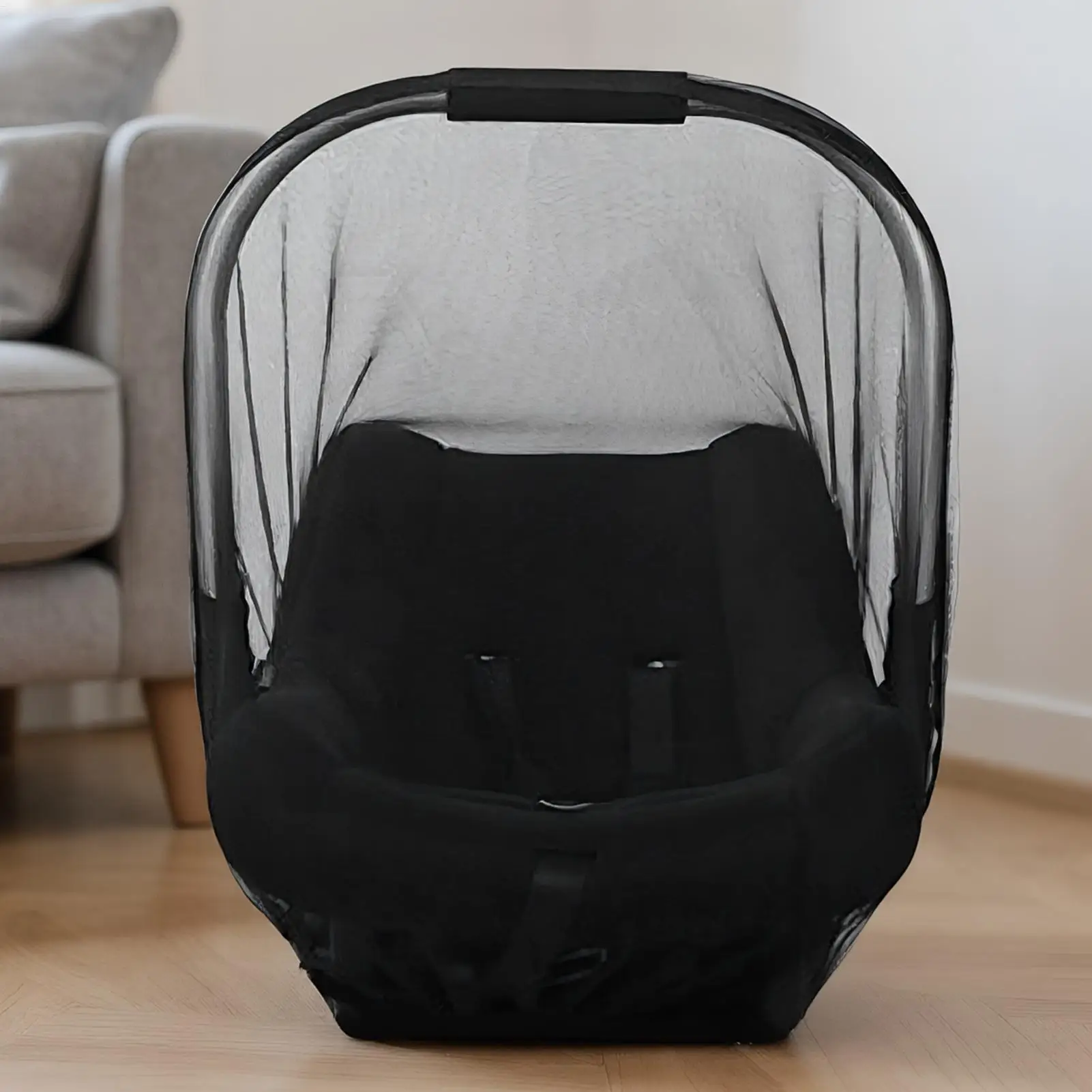 يطير صافي للطفل يطير صافي غطاء لعربة الطفل غرامة شبكة حاجز مرن مع حقيبة التخزين ل مهد مقاعد السيارة