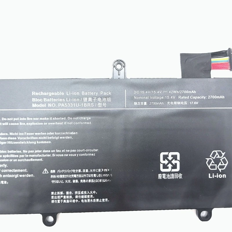 New PA5331U-1BRS 15.4V 2700mAh for Toshiba Dynabook G83 A30-E-174 Laptop Battery