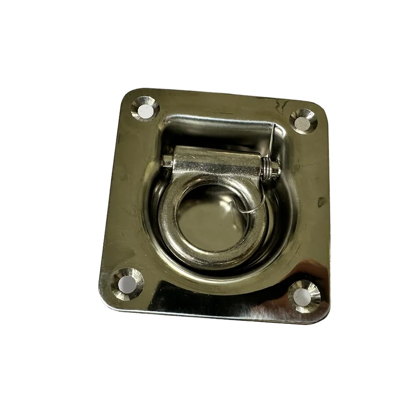 

Container D-ring Recessed D Ring Tie Down Stable Hauling Reusable Tow Hook Truck Fixing Loop