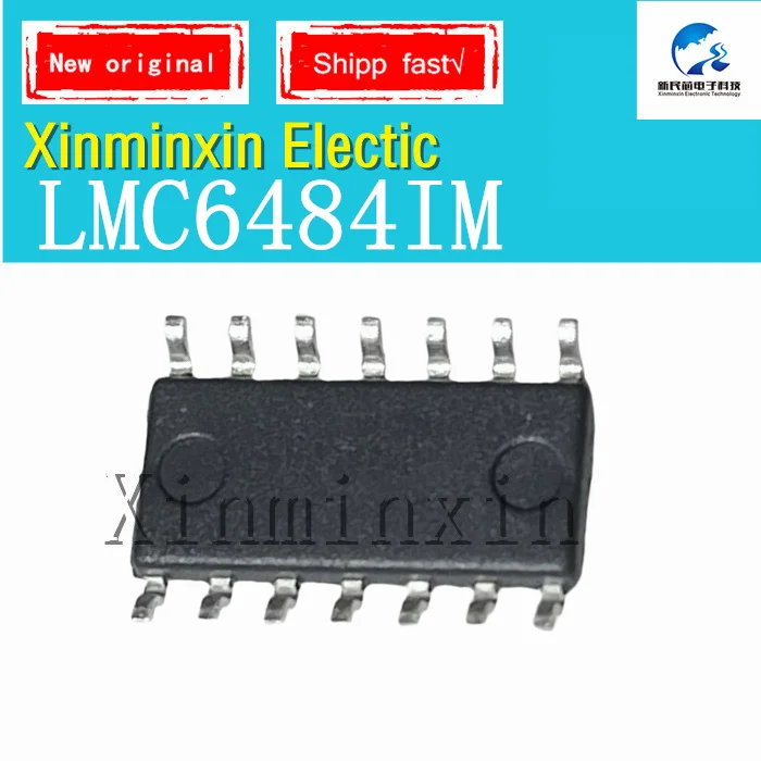 1PCS/lot LMC6484IMX LMC6484IM LMC6484 SOP14 SMD IC chip New Original