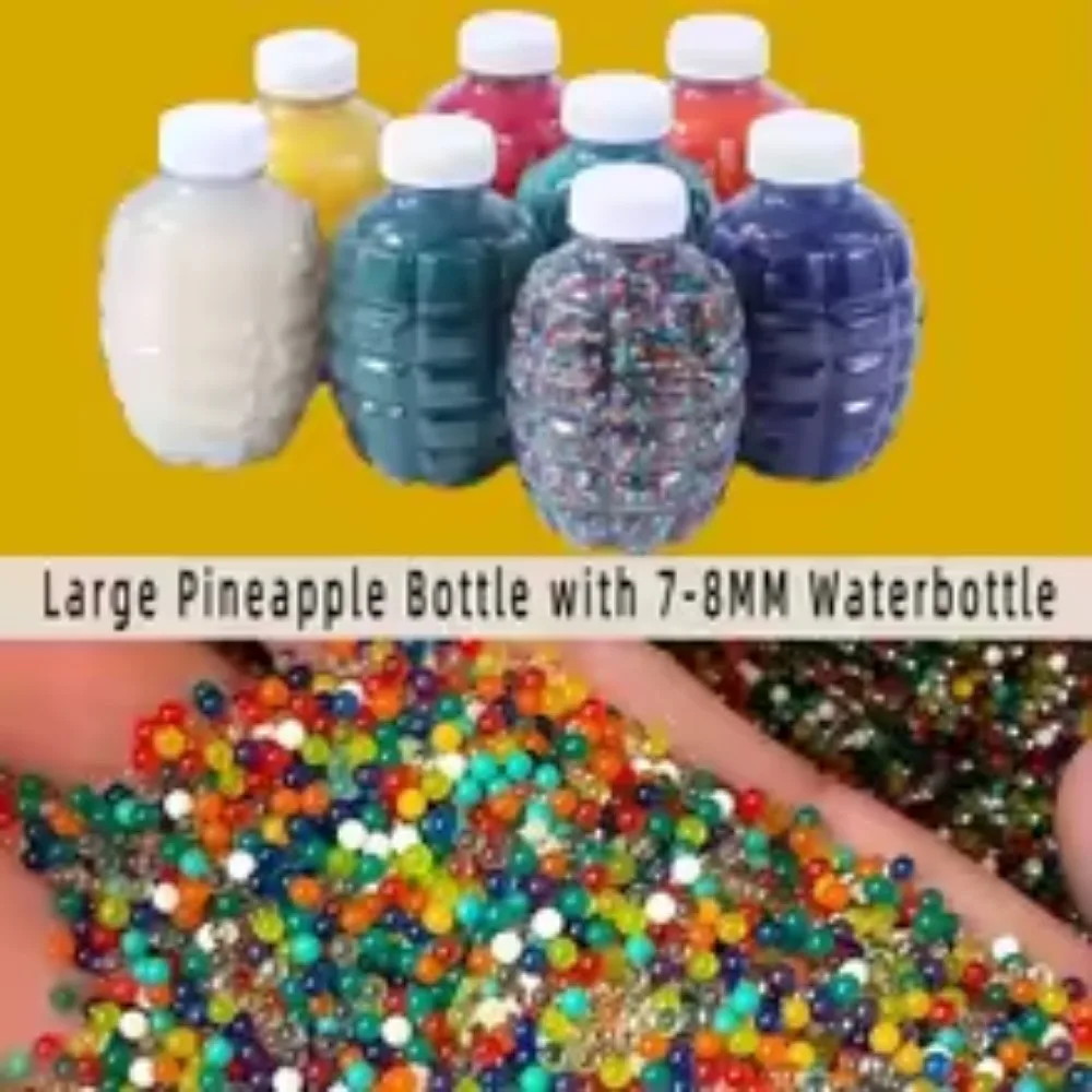 ลูกบอลเจลน้ำแบบเติมได้ สำหรับปืนของเล่นเด็ก ของเล่นครอบครัว อุปกรณ์เสริมเกมส์