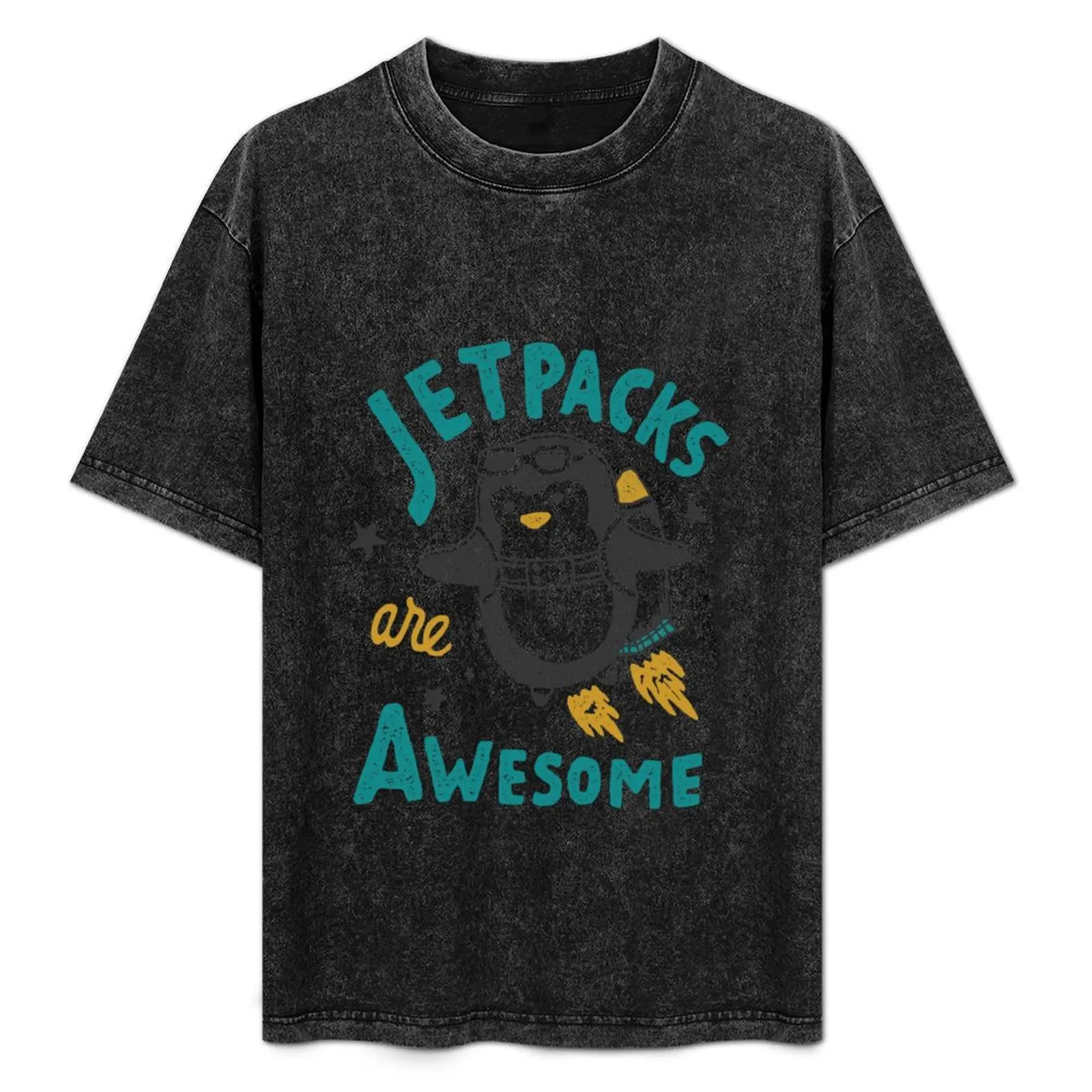 

Jetpacks are Awesome T-Shirt Work Outdoor Short Sleeve Tee