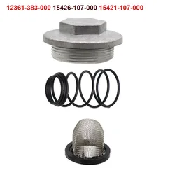 Oil Drain Plug Cap & Strainer Screen & Spring For Honda ATC185 ATC185S ATC200M ATC200S ATC200X Big Red 200 ATC200ES ATC200E