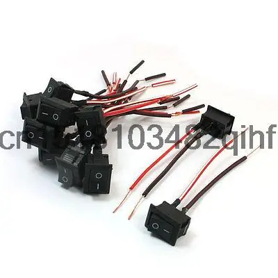 10-pcs-spst-on-off-2-posicoes-com-fio-snap-in-rocker-switch-6a-250vac-10a-125vac