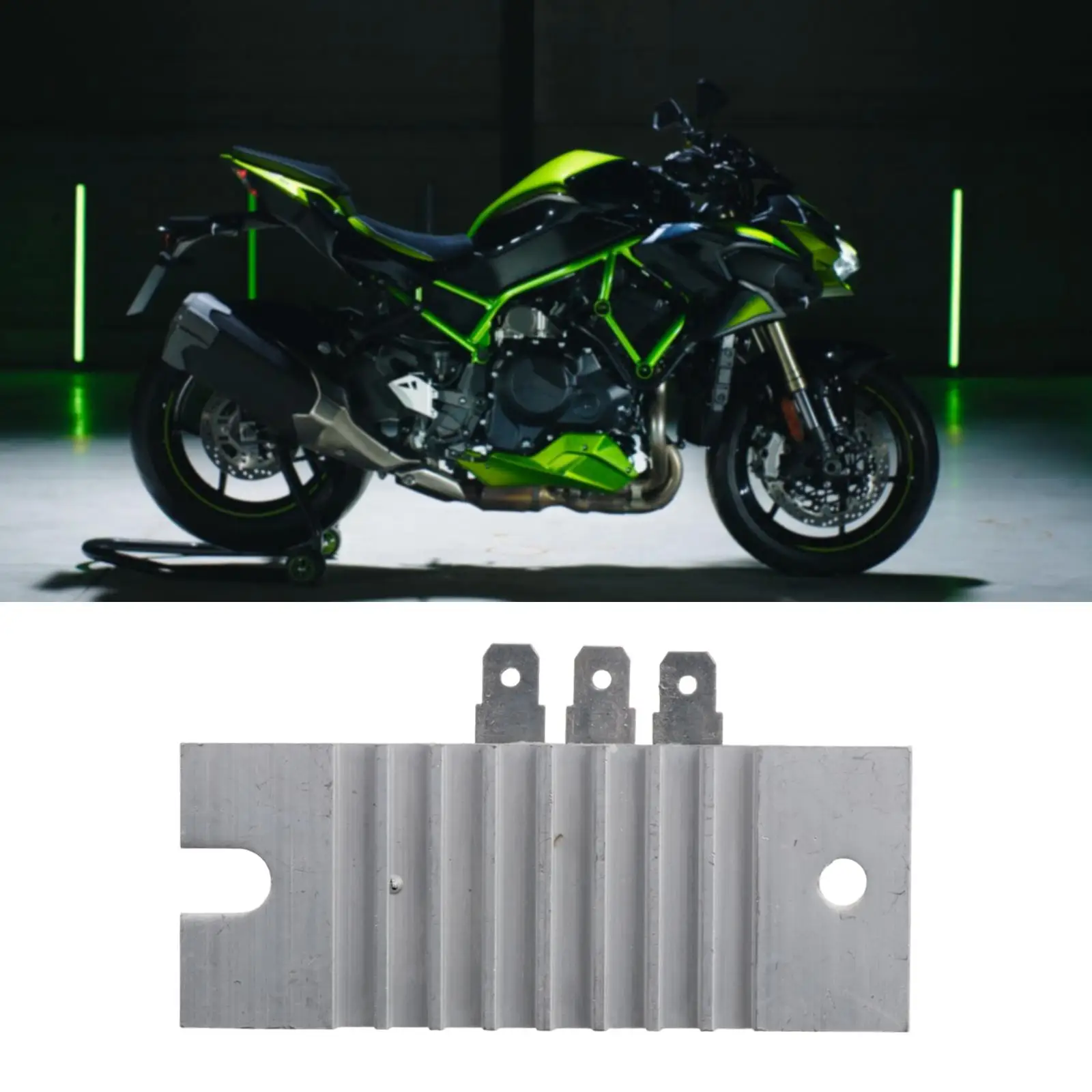 Solid Voltages Regulator Rectifier 12V Wear Resistance Replacement Part for Kawasaki FS600V FS730V Engines