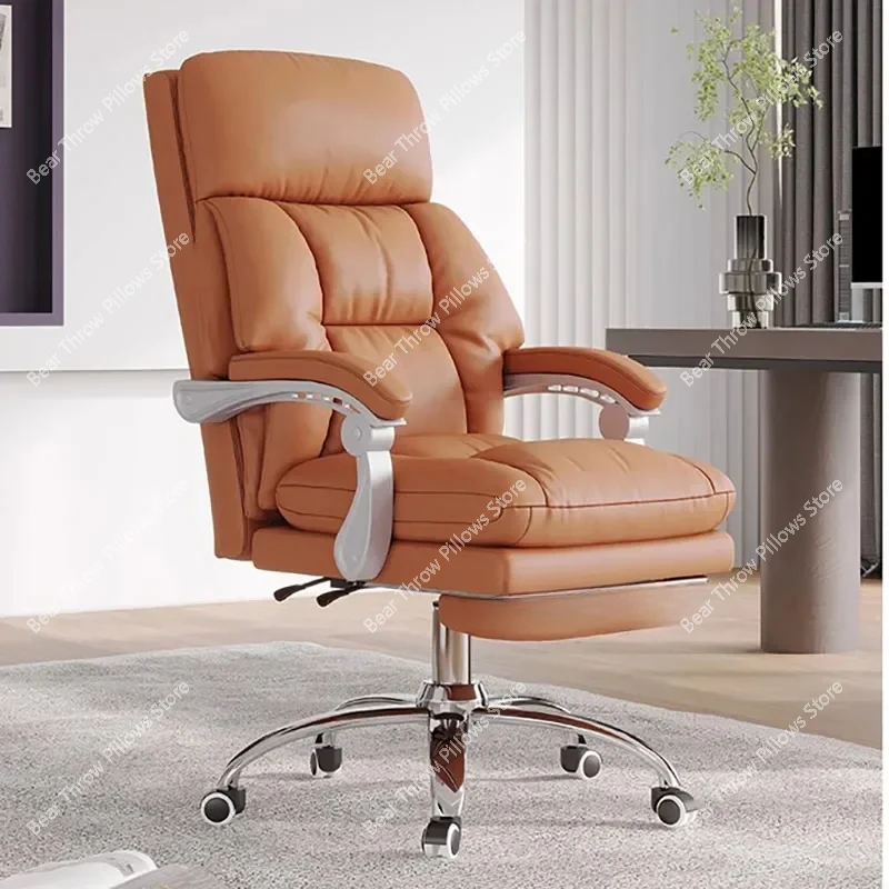 Swivel Comfortable Office Chair Armrest Support Living Room Gaming Chair Recliner Ergonomic Fauteuil De Bureau Home Furniture