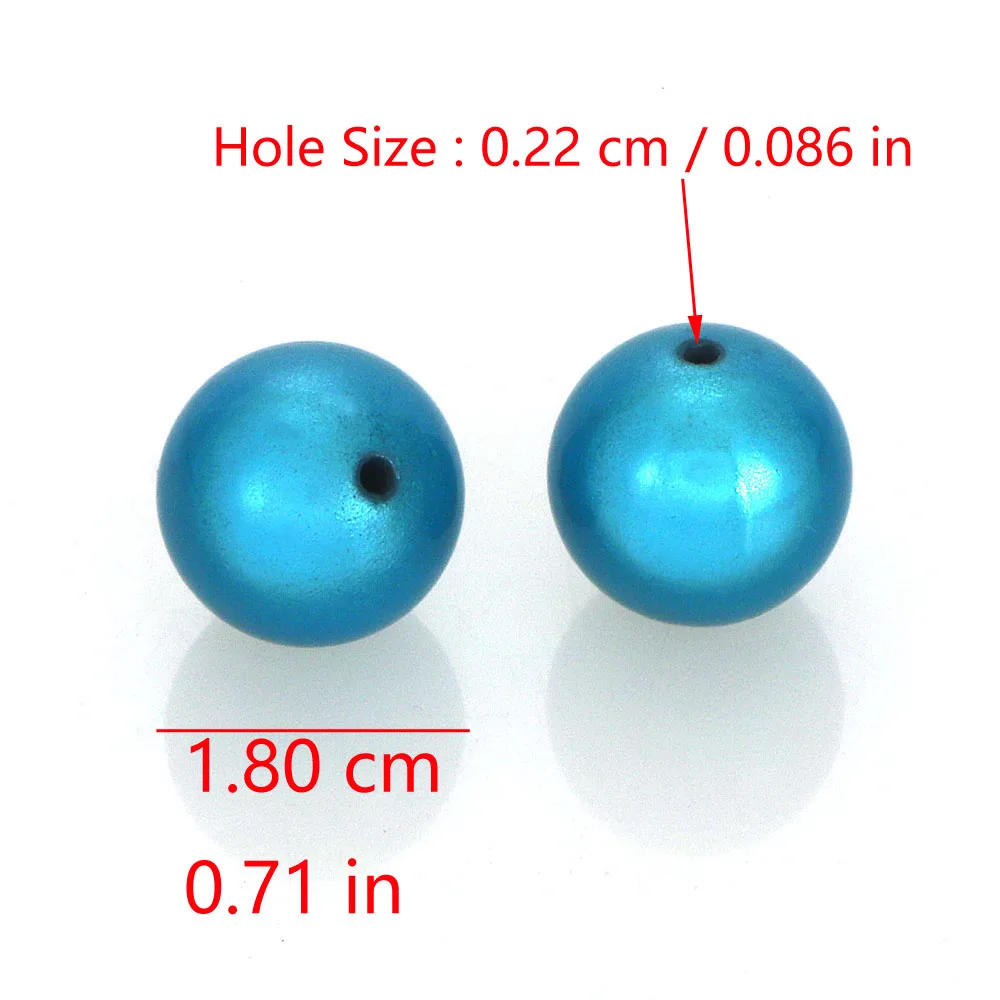 Miracle beads/perles magiques,acrylic beads,18mm round miracle beads,Mixrd Color,sold of 85 Pcs (Min Order Usd$20)