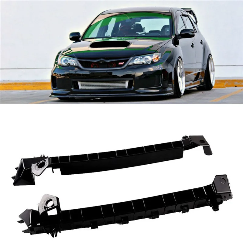 AS96-1 쌍 앞 좌측 + 우측 범퍼 홀더 스탠드 마운트 Subaru Impreza 2008-2011 GT & WRX 57707FG002 57707FG012