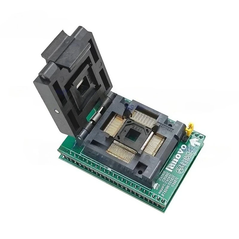 YAMAICHI Clamshell QFP128 Socketstest bench RT809H EC-IT8580 IT8586 IT8585 IT8587 IT8987 RT809H IC testing seat Test Socket