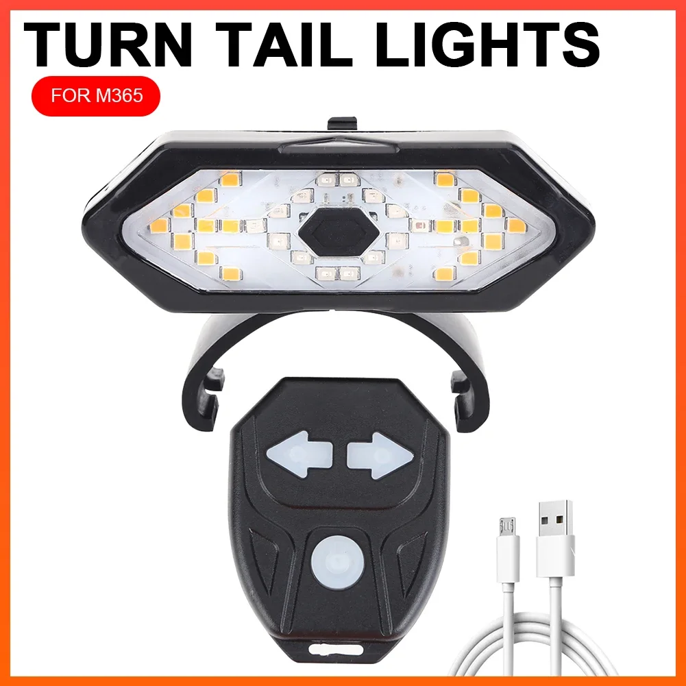 Turn  Lamp for M365 Pro 2 MI 4 Electric Scooter USB Rechargeable Wireless Remote Control Scooter Accessories Warning Light
