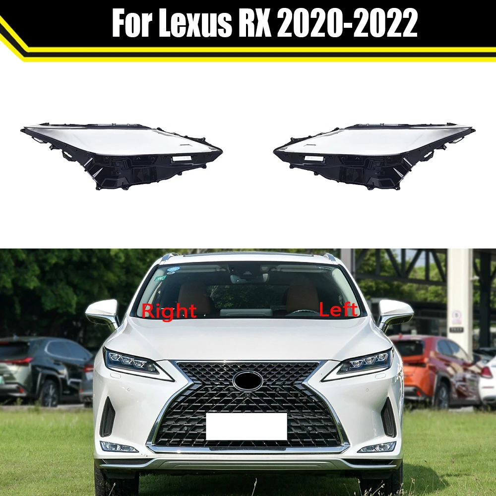 

Автомобильные колпачки для Lexus RX RX300 RX350 RX450 2020 2021 2022, автомобильный прозрачный абажур, абажур, крышка объектива, корпус