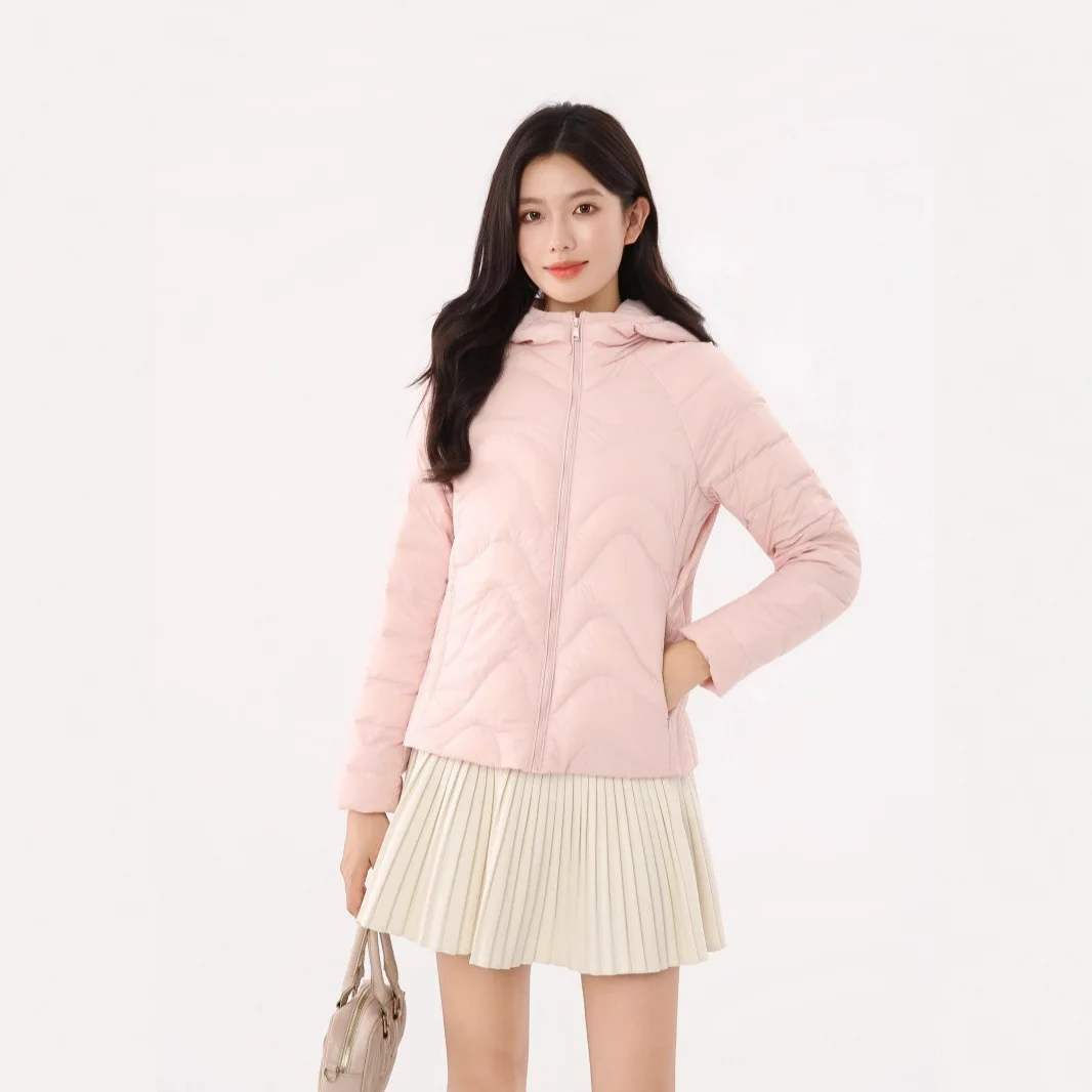 

Hot Sale Women's Down Jacket 2025 Winter Short Hooded Slim Fit Korean Style Warm Lightweight Large Size Coat