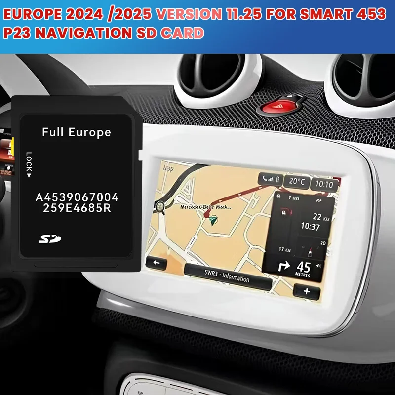 2024 -2025 SD MAPPE FOR SMART 453 P23 EUROPA VERSIONE 11.25 AGOSTO 2024