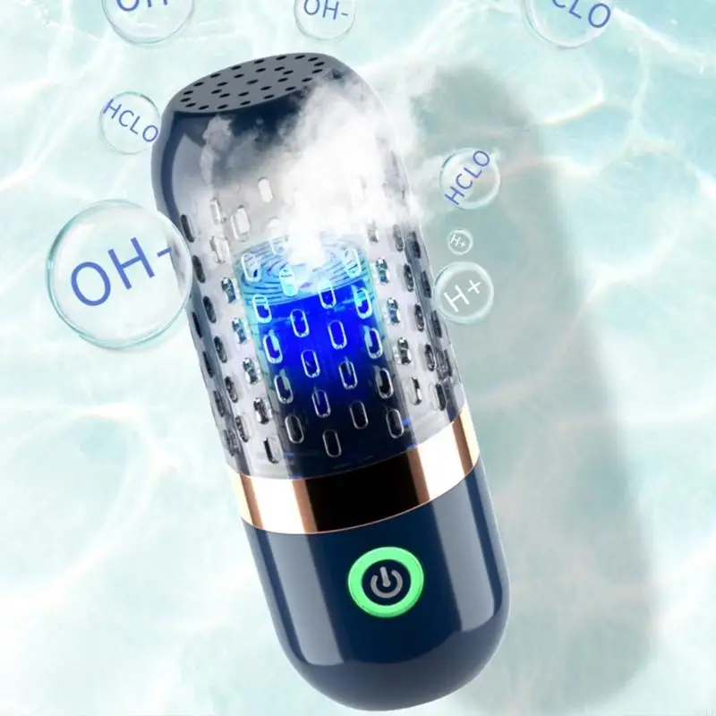 غسالة الفواكه والخضروات المحمولة من MOLF، منقي طعام الفواكه اللاسلكي، ماكينة تنظيف الطعام المنزلية متعددة الوظائف