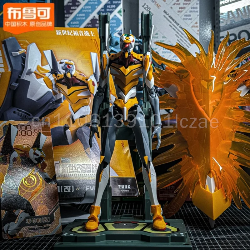 

В наличии BLOKEES EVA Аниме Фигурка Neon Genesis EVANGELION Фигурки EVA00 01 02, прототип Ayanami Rei, сборная модель, комплект куклы в подарок