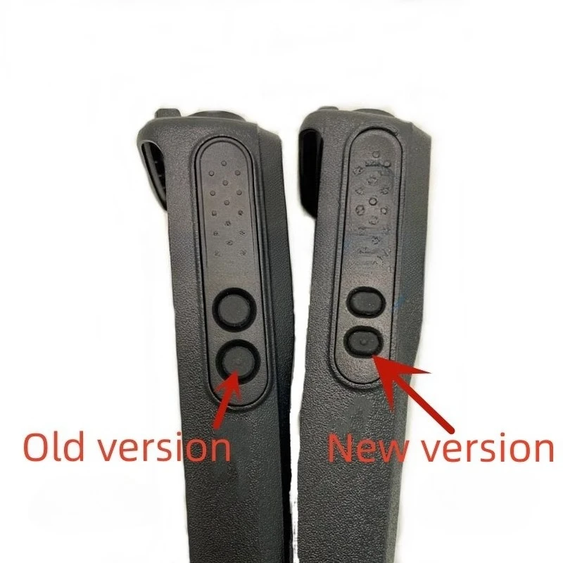 10x PTT-Knopfschloss und Gummischlüsselsatz Motorola XiR P3688 DEP450 DP1400 Handheld Walkie Talkie Rahmen Lünette Zubehör Ersatz