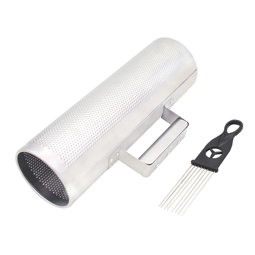 4x12 Inch Guiro Shaker, Aluminum Orff Percussion Instrument, Frog Sound Guiro with Scraper, Music Teaching Accompanying Aids