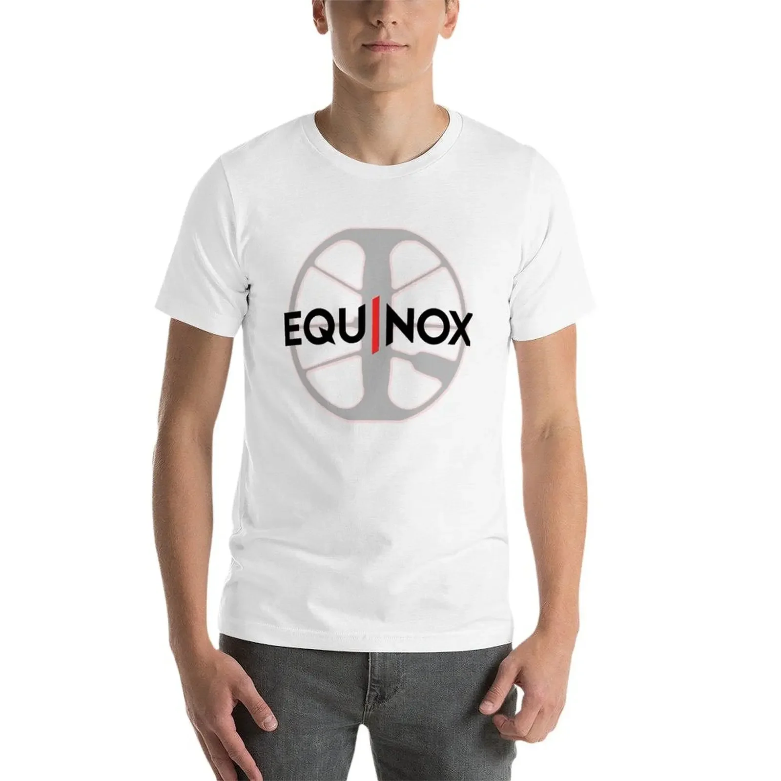 Equinox Coil Design T-shirt vestiti hippie camicie grafiche semplici magliette bianche da uomo