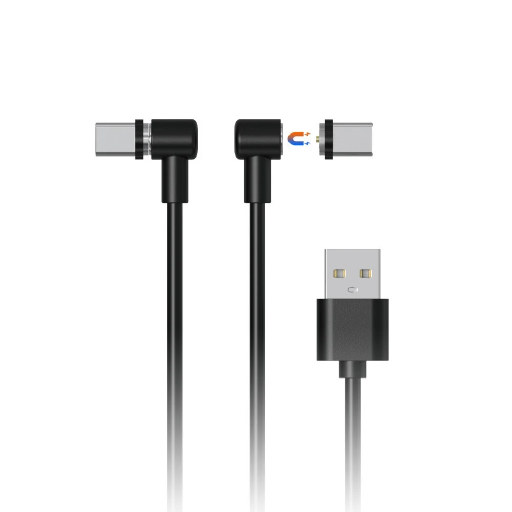 Cable de datos USB magnético 2 en 1 para Switch/PS5, Cable de carga tipo C para PSVR2 Play & Plug, mango de cargador rápido, accesorios de juego