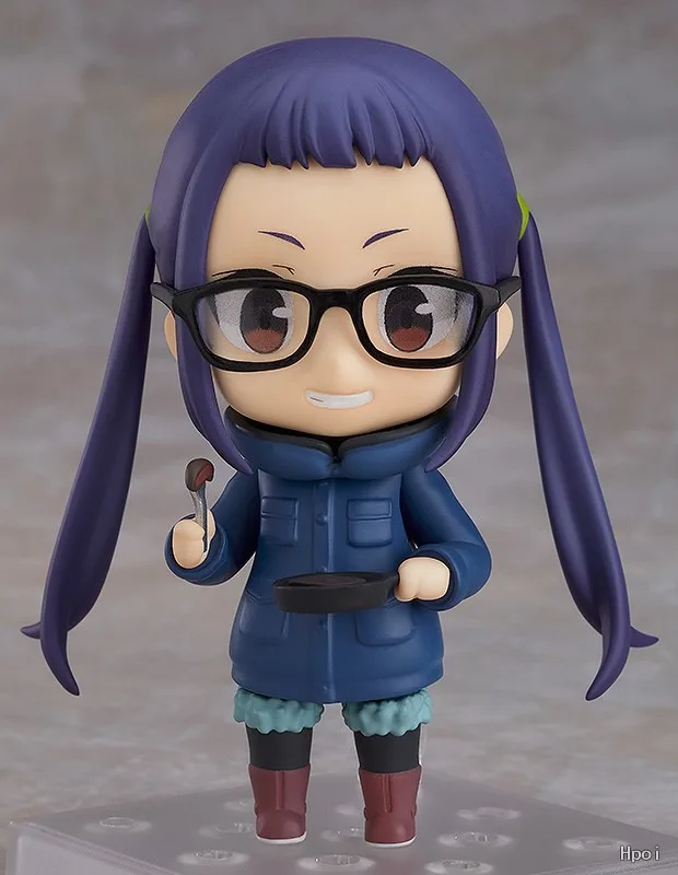 Max Factory Nendoroid #1266 Chiaki Oogaki Yuru Camp Q Version Action Figure Anime Model Collectible Desktop Display Ornament