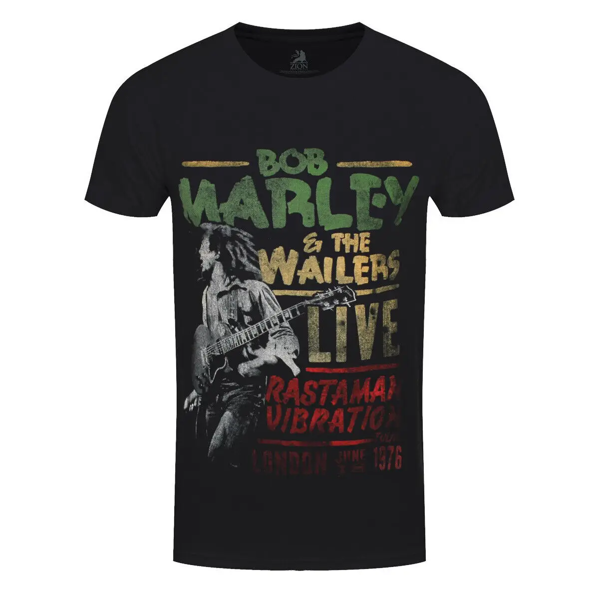 Bob Marley T Shirt Rastaman Vibration Tour 1976 Reggae Jamaica Official New