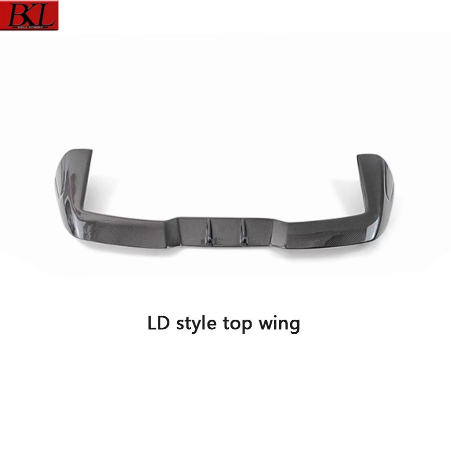 For BMW X5M F95 LD style carbon fiber rear wing top wing rear spoiler duckbill wing car rear wing modified top wing