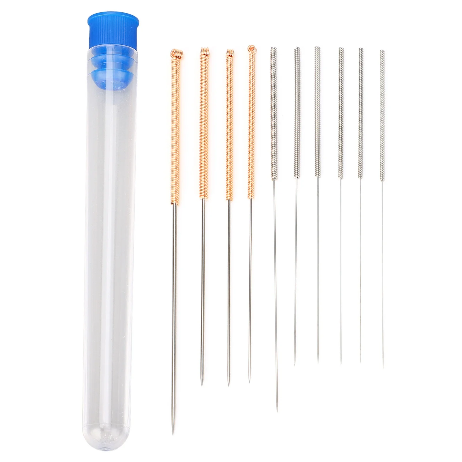 10PCS Nozzle Cleaning Needles Stainless Steel Nozzle Cleaning Tool Kit for 3D Printer Extruder Accessories 0.15‑1.0mm