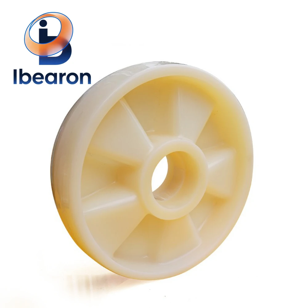

2PCS Nylon Forklift Wheels - 180x50mm, Durable Wear-Resistant Replacement for Industrial Warehouse Forklifts
