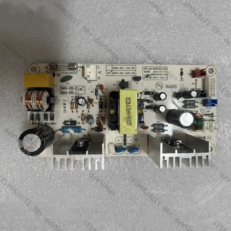 Placa de Circuito para Armário de Vinho DQ004-001-D, Placa Principal para Armário de Vinho DQ04-001-J, Placa de Fonte de Alimentação 220V