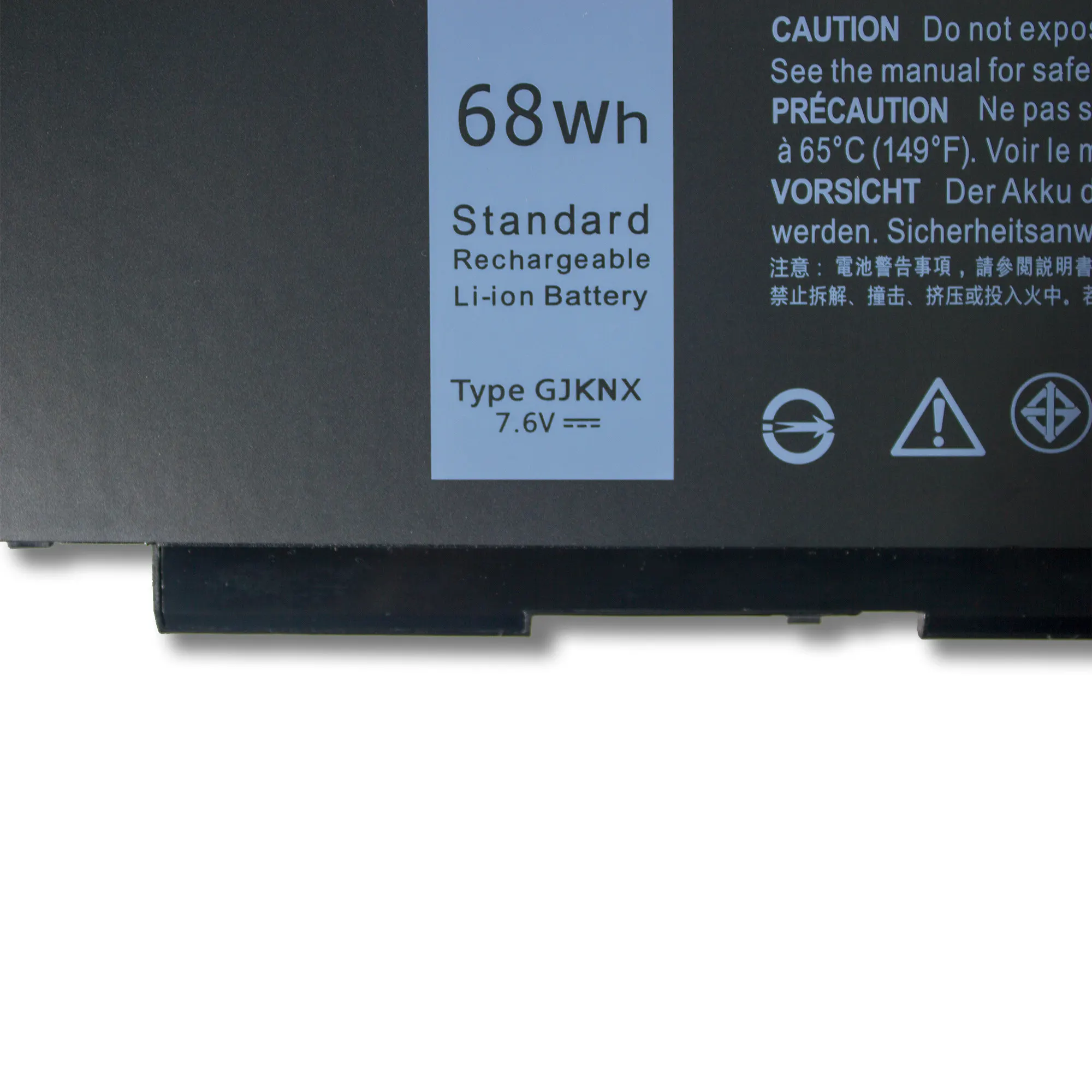 GJKNX Laptop Battery For E5480 5580 5490 5590 For M3520 M3530 GD1JP 7.6V 68WH