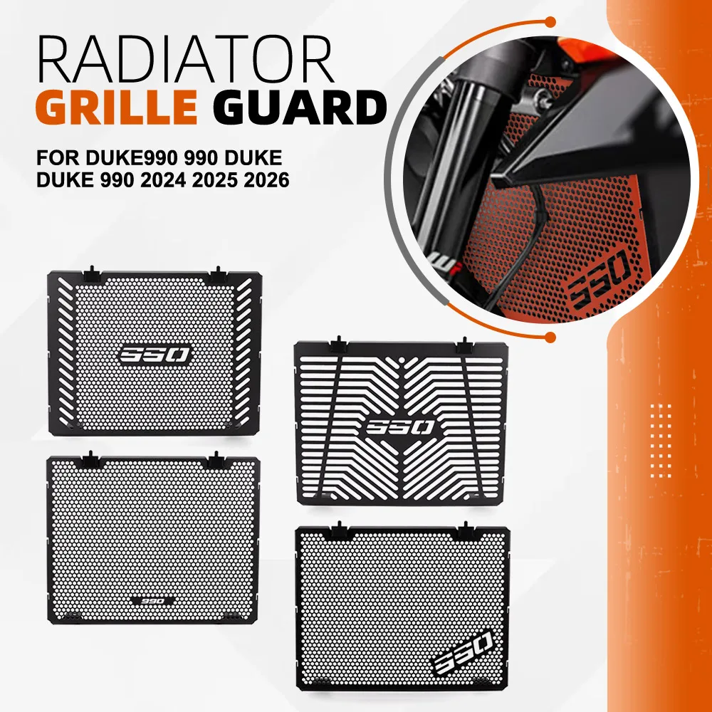 

FOR DUKE990 990 Duke DUKE 990 2024 2025 2026 Motorcycle Accessories Radiator Grille Guard Cover Water Tank Protector