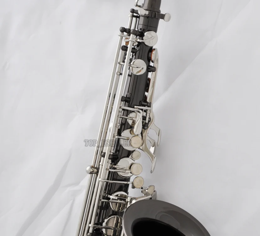 

Профессиональный черный никель, серебро C, мелодия, саксофон, 2 гриля, 2025 г.