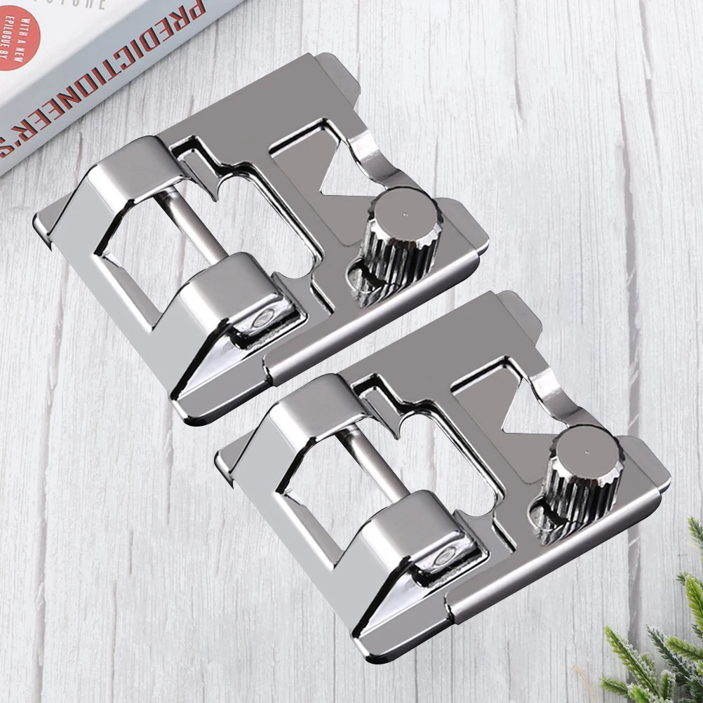 

2pcs Machine Presser Foot Holder Easy Install Sewing Machine Presser Foot Most Household Machines
