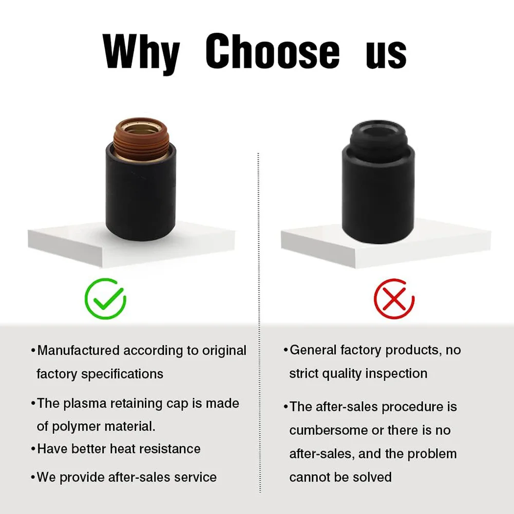 

Replace Your Old Retaining Cap & See The Difference With The 220977 Plasma Retaining Cap For PowerMax125 Plasma Torch