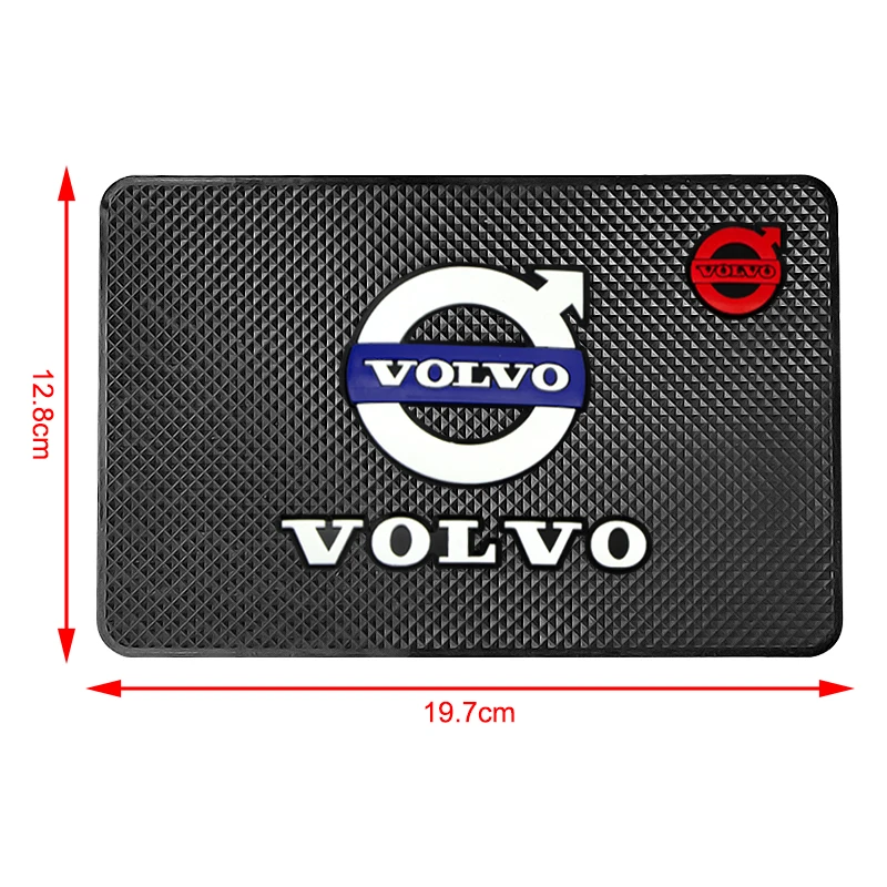 Support de téléphone en polymère antidérapant pour voiture, planche Prada, coussin antidérapant pour Volvo XC90, S60, V40, XC60, S80, S40, V70, V50,