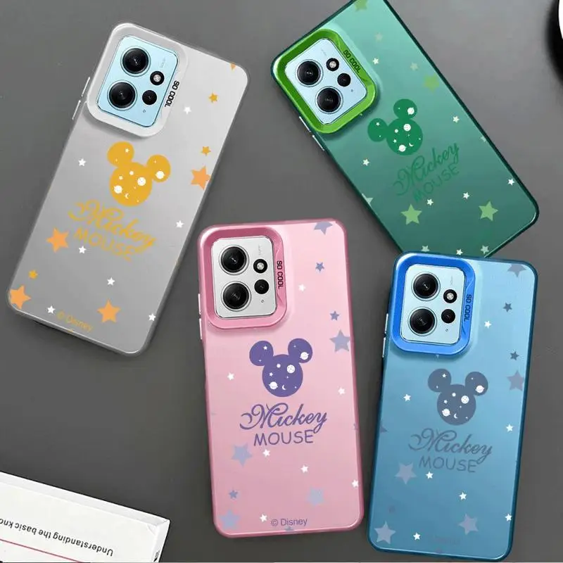 Disney Mickey logo Phone Case for Xiaomi Redmi Note 9S 9 10 Pro 10S 10Lite 11(11S) 11ProPlus5G 12 Pro 4G 12ProPlus 12S Matte