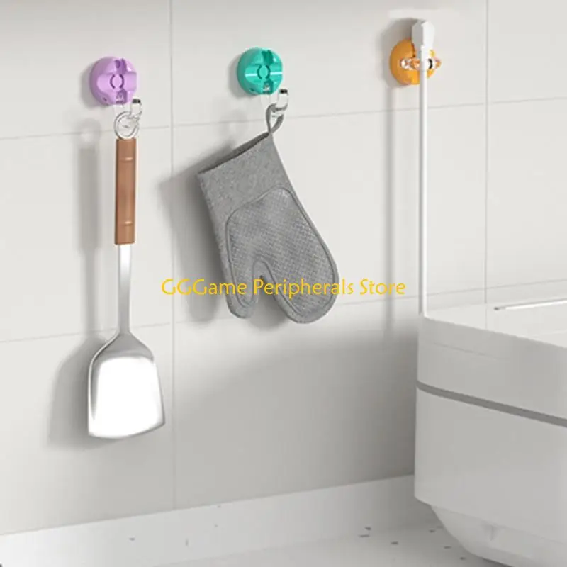 

U55B 6Pcs Rotatable Cable Holders with Magnet for Secure and Convenient Placement