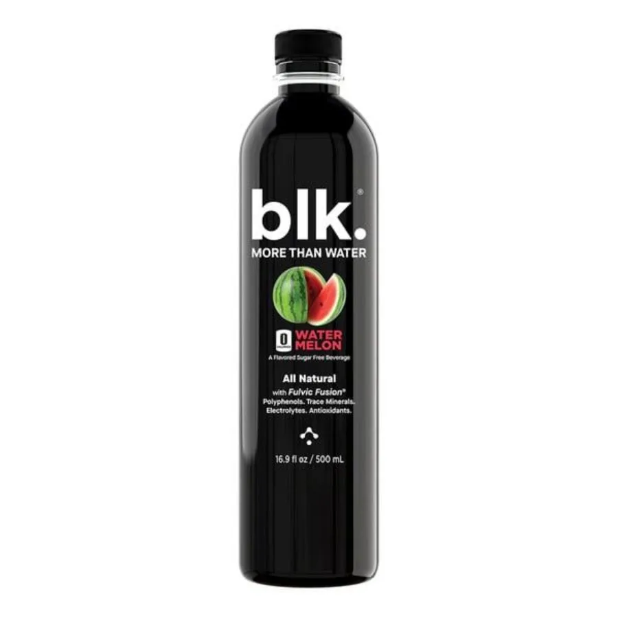

Watermelon Flavored Alkaline Mineral Water with Fulvic Acid Electrolytes Zero Sugar 16.9 fl oz Bottle
