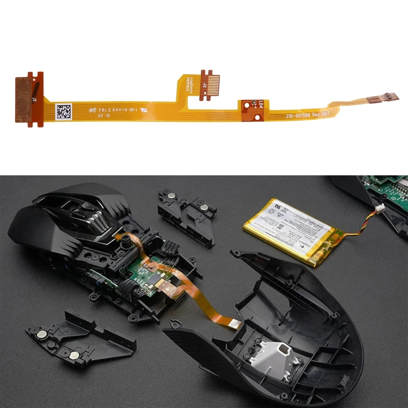 Mouse Flexible Cable for Logitech G900 G903 / G903 HERO Circuit Board Flex Cable