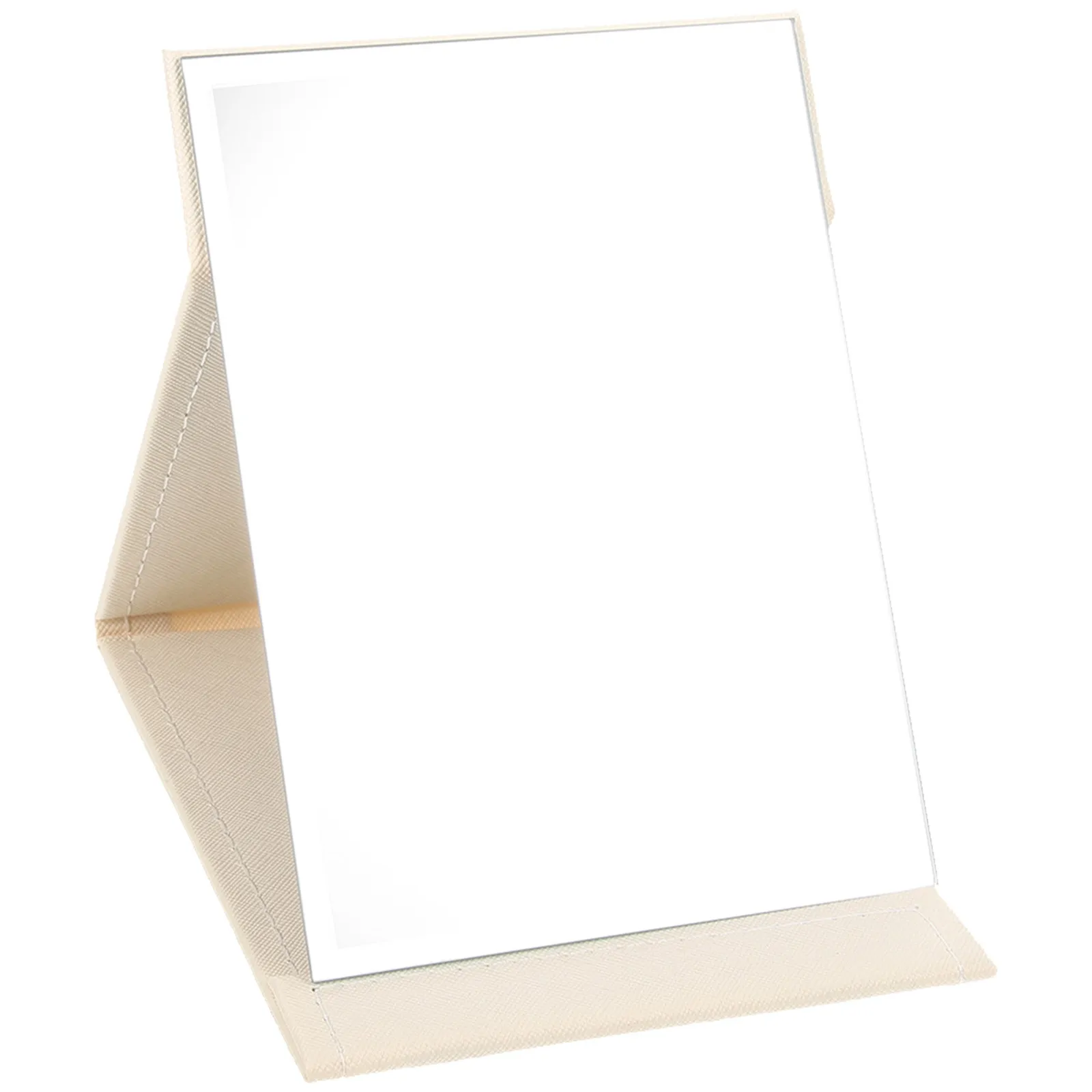 Stijlvolle opvouwbare make-upspiegel, draagbare make-upspiegel voor bureau en reizen, groot, helder reflectie, verstelbaar ontwerp