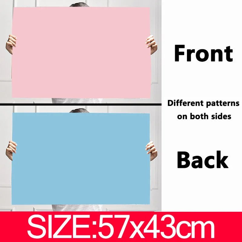 Photography Backdrops Photo Wallpaper 57*43cm 2sides Solid Color Background Paper Props For Photo Studio Shoot Product Cosmetics