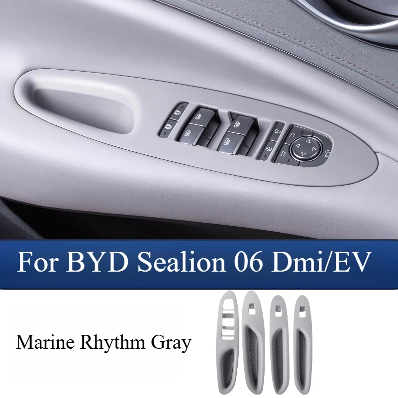 

Door Lift Window Panel Silicone Pad Storage Box for BYD Sealion 06 Dmi/EV, Interior Automobile Protective Supplies