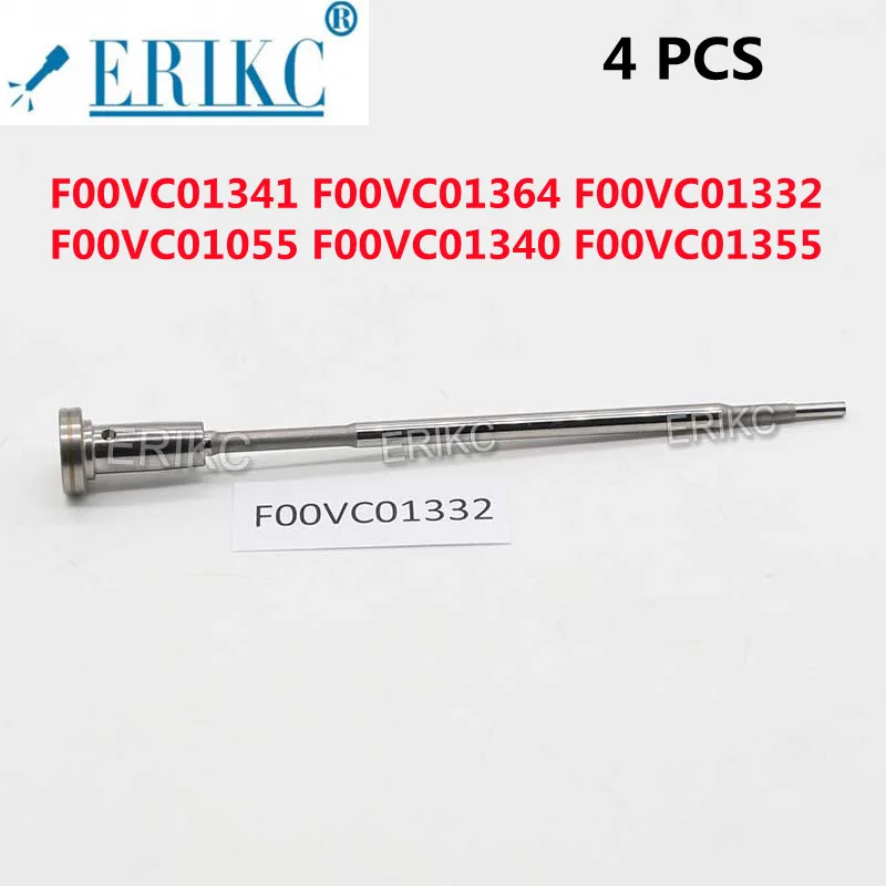 ERIKC 4 PCS F00VC01341 F00VC01364 F00VC01332 F00VC01055 F00VC01340 F00VC01355 Engine Spare Parts Valve Assembly