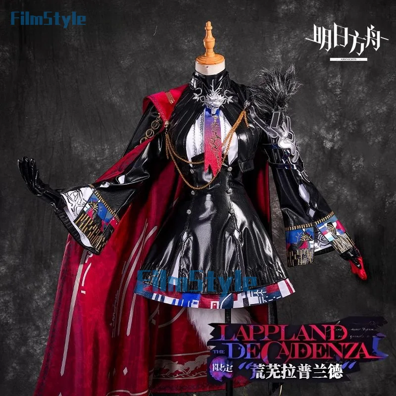 Arknights Lappland The Decadenza Women Cosplay Costume Lappland Cos Game Anime Party Uniform Hallowen Play Role Clothes Clothing