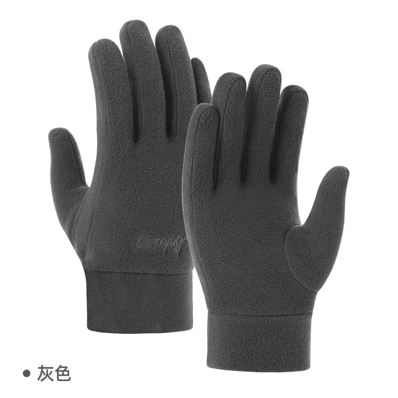 Guantes de invierno para hombre y mujer, guantes térmicos de lana resistentes al frío, resistentes al viento, impermeables, cálidos, para correr al aire libre, esquiar