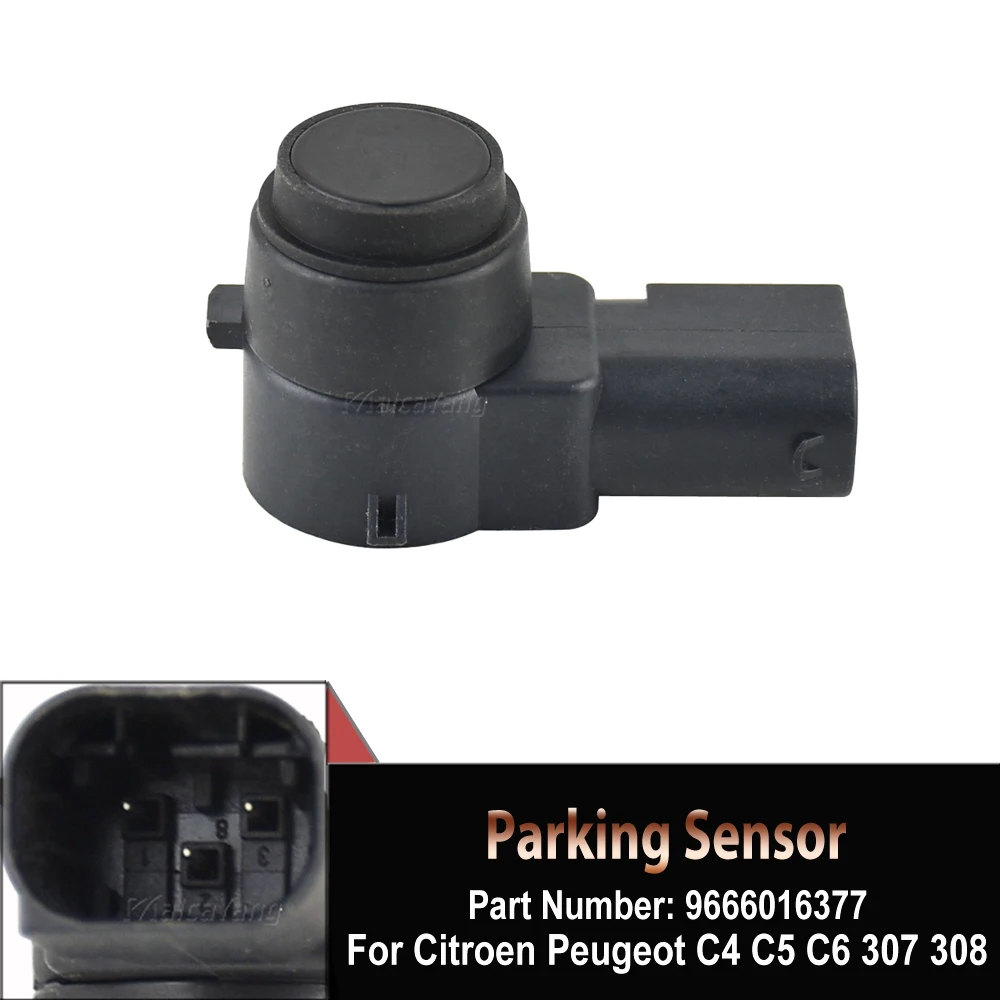 PDC Parking Sensor For Citroen C5 C6 C3 C4 Picasso DS4 DS5 Peugeot Partner B9 308 407 508R RCZ PSA9666016377XT 9666016377