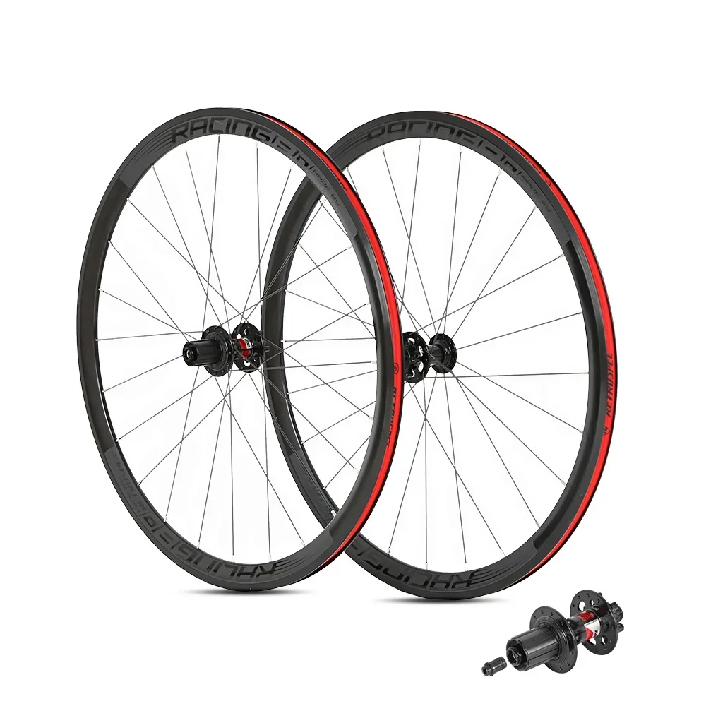 TWITTER aluminum alloy road bike rim RS-R402disc brake 700C side pull spoke front 24rear 24round bar Peilin hub 36knife wheelset